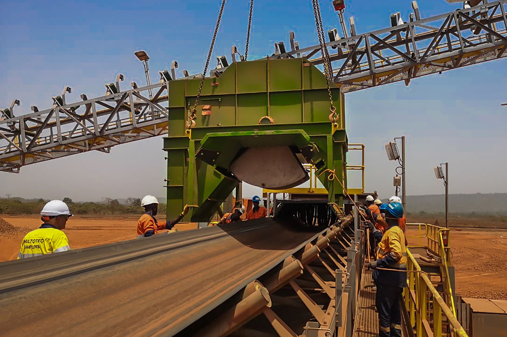 Multotec has provided two tariff sampling plants to a major bauxite producer in Guinea.