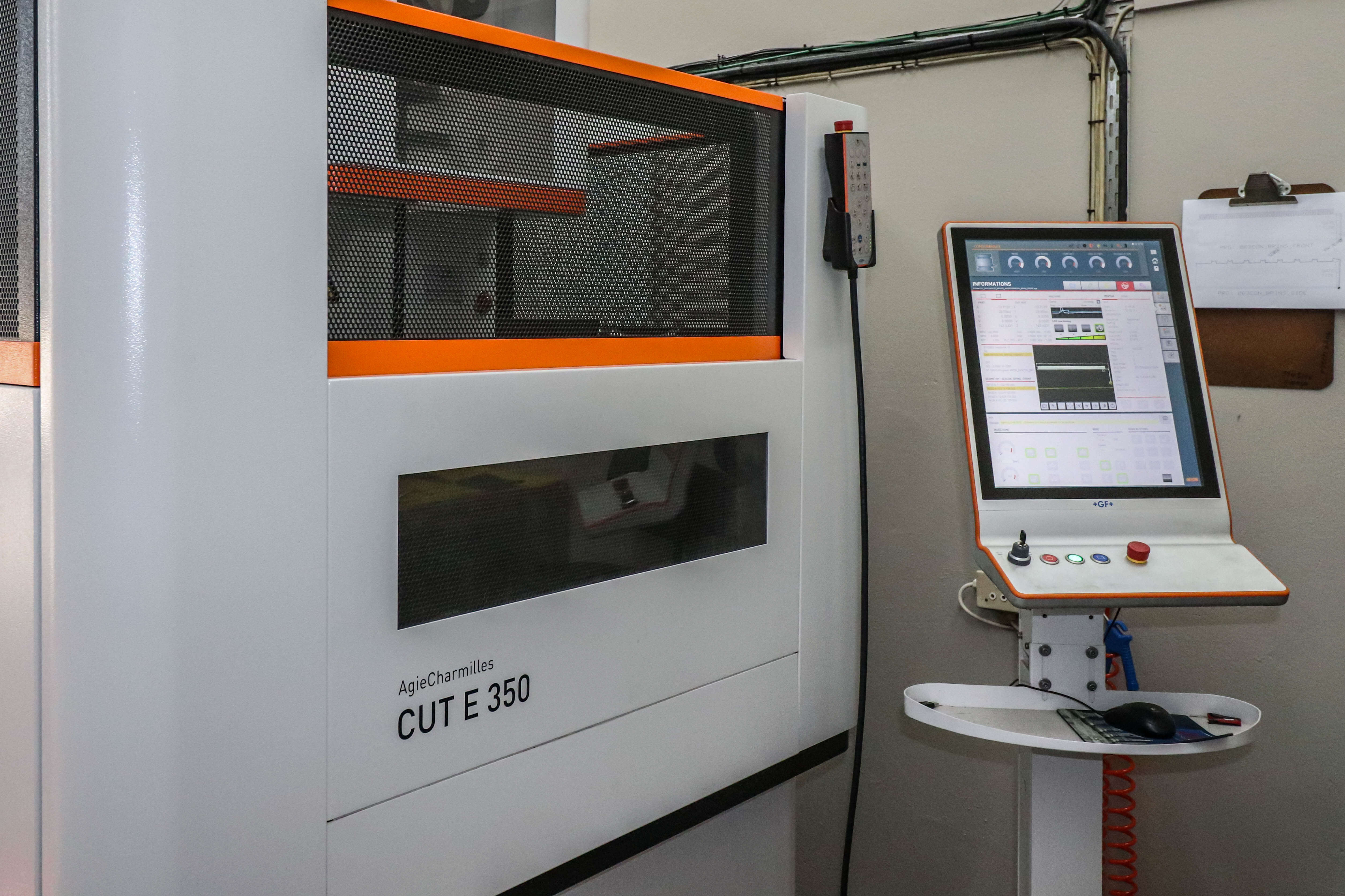 Wire EDM machines use electrical erosion technology to cut relatively long tool-pieces accurately and finely.