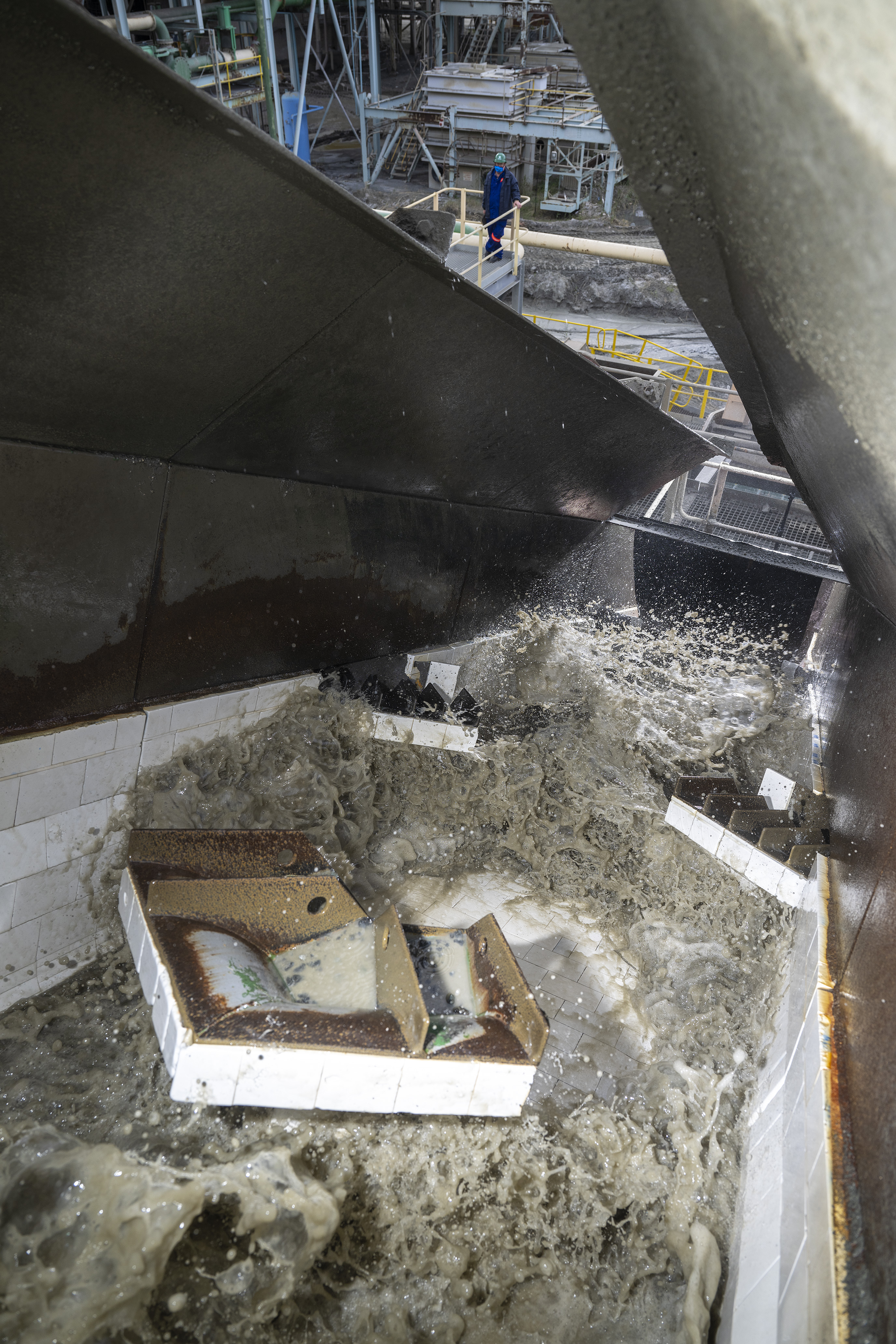 Ekapa made use of Multotec’s pulping chutes to recrush kimberlite.