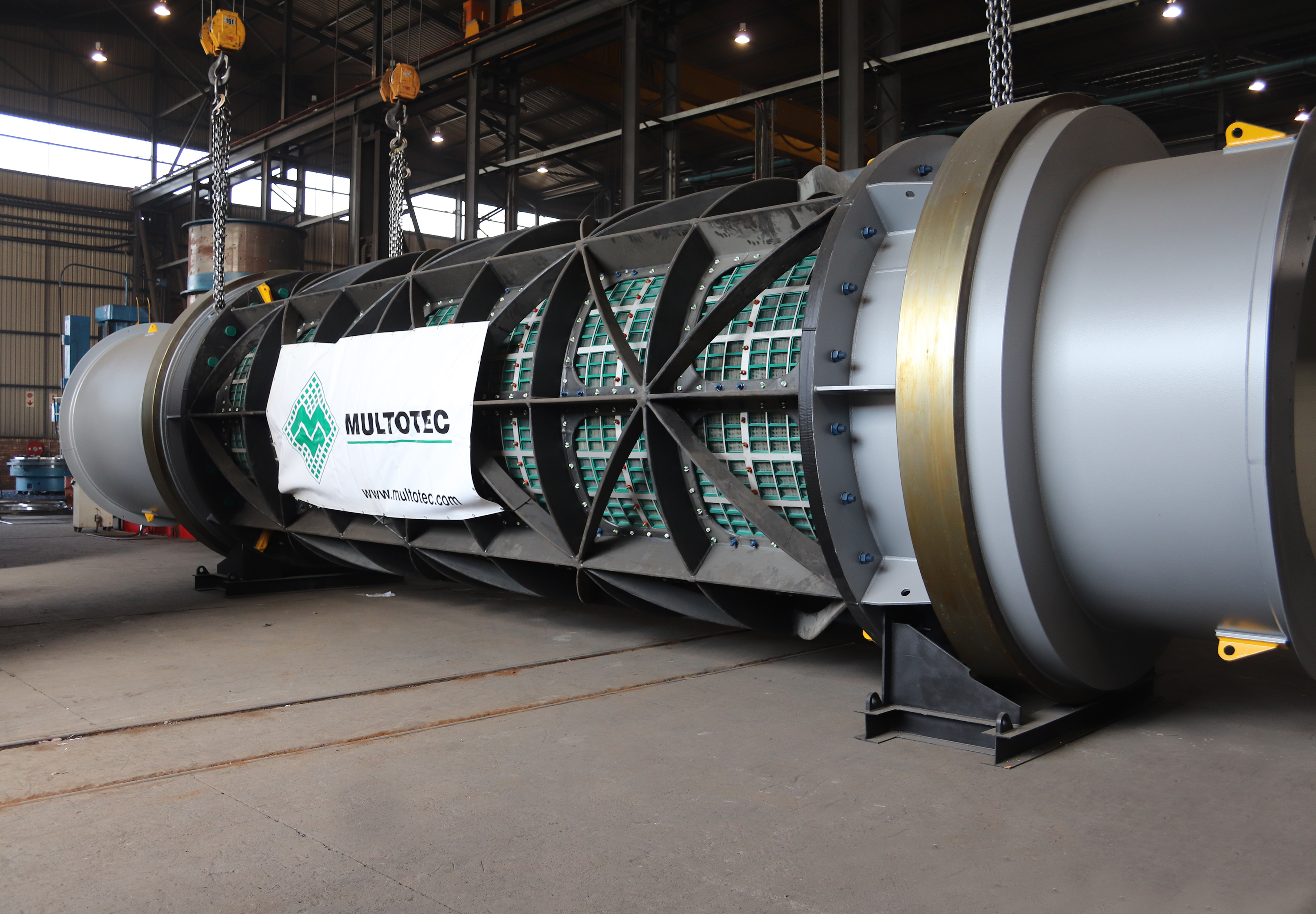 The company aims to supply equipment while providing maintenance services to ensure that equipment functions optimally and produces the required product quality