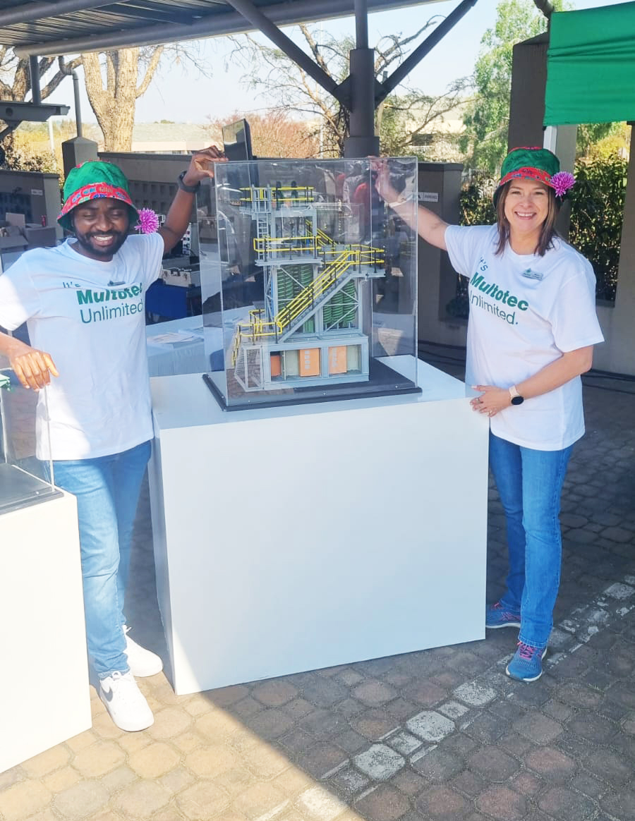 Read about Multotec's stand at DRA Vendor day.
