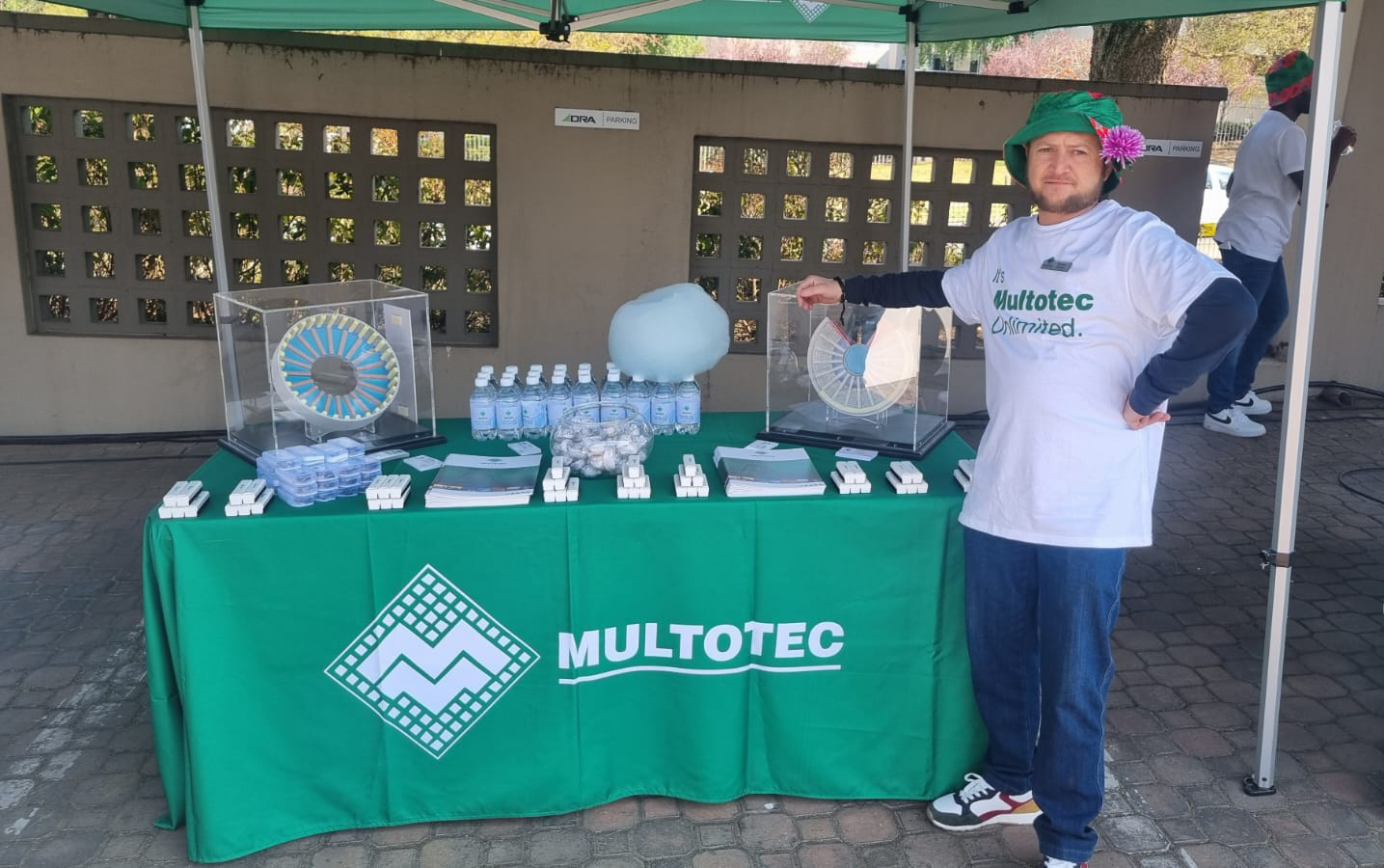 Multotec participated in the annual DRA vendor day in Woodmead.