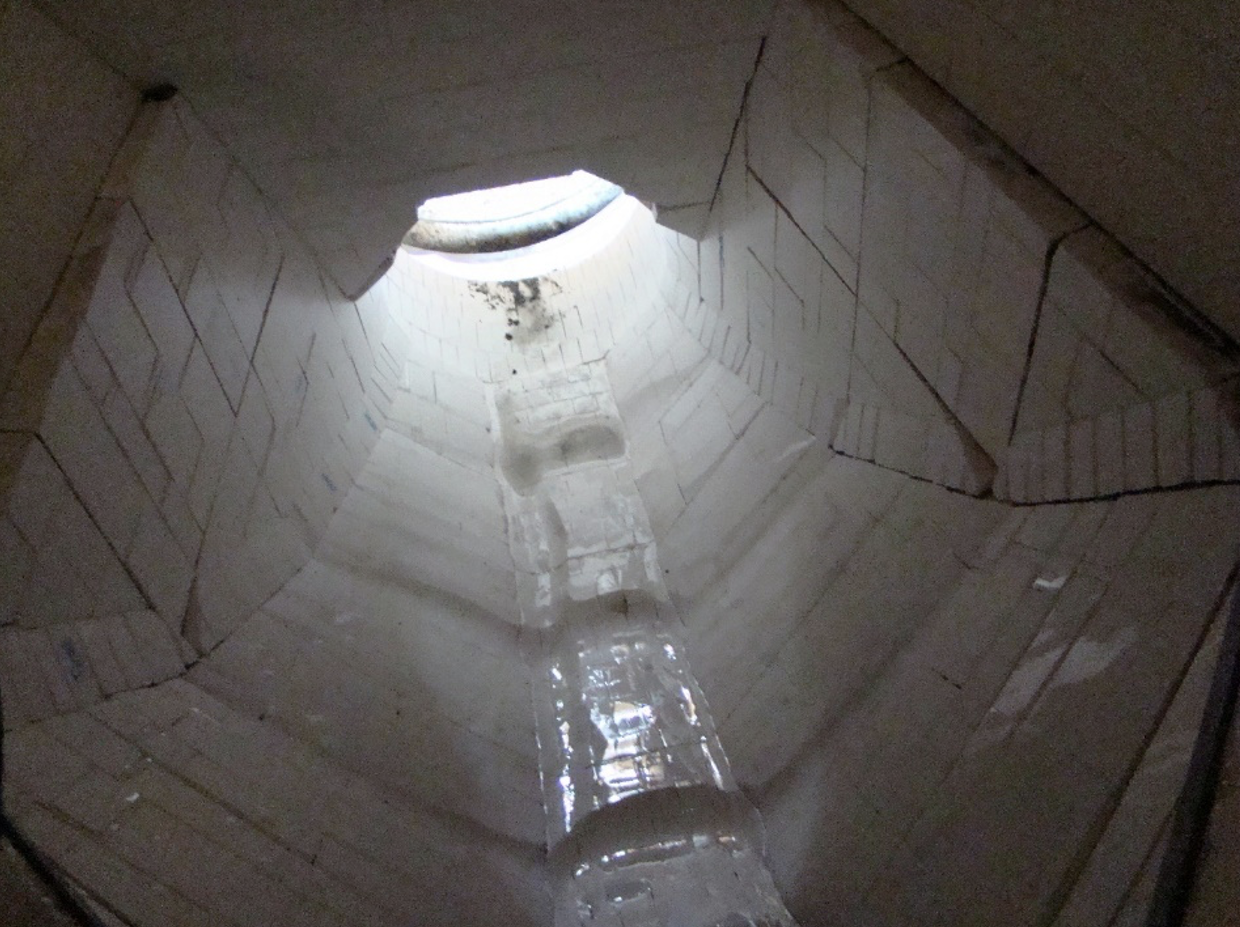 Multotec Wear Linings reduced wear patterns for newly designed fines scrubber feed chutes at a Limpopo diamond mine.