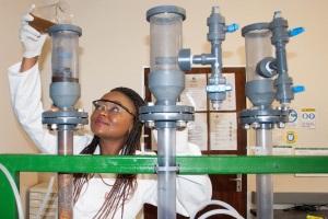 continuous ion exchange