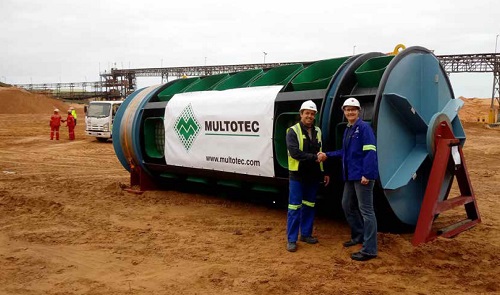 Multotec trommel screen Tronox